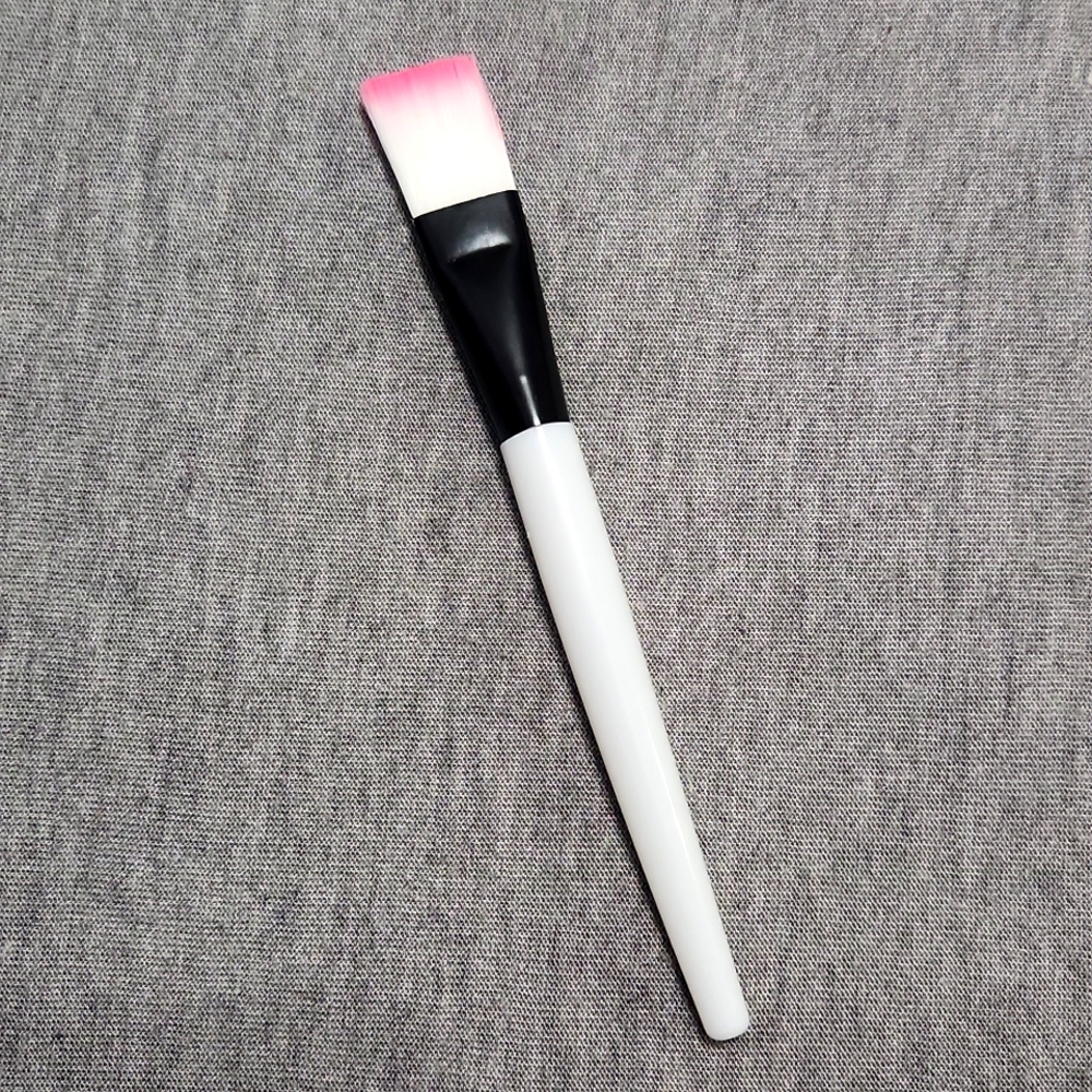 🔴 🆓️ FREE* Pink Square Flat Makeup Nail Skincare Beauty Cosmetics Brush